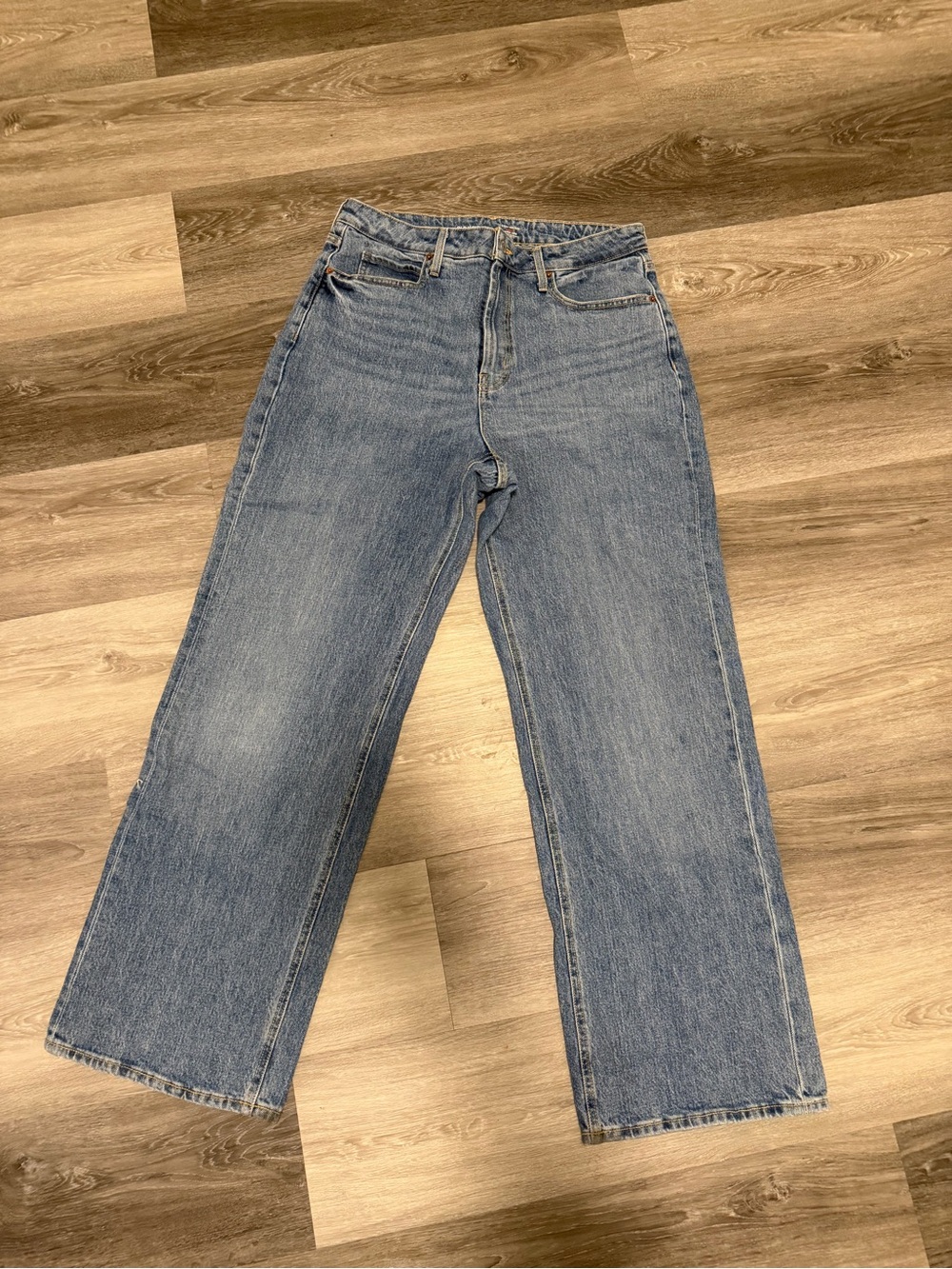 Old Navy Light Blue Flare Jeans